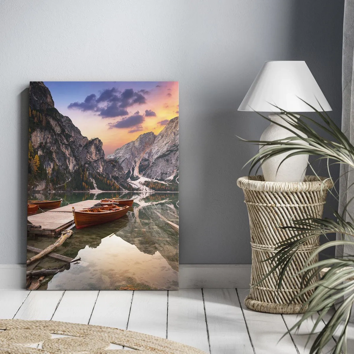 Canvas picture - Promise of a Day - 50x70 cm