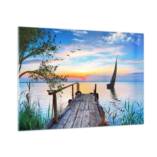 Glass picture - Good Evening - 100x70 cm