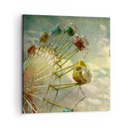 Canvas picture - There Will Be Fun… - 60x60 cm