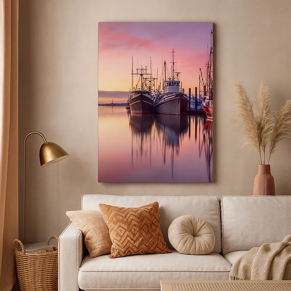 Canvas picture - Before Dawn - 50x70 cm