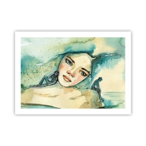 Poster - Am I Blue? - 70x50 cm