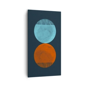 Canvas picture - Only Geometry? - 55x100 cm