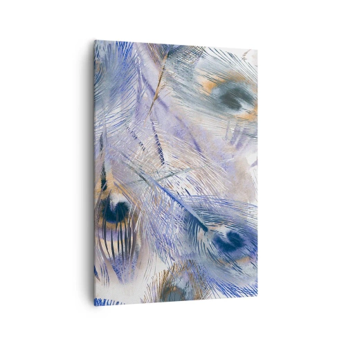 Canvas picture - Peacock's Feather Composition - 70x100 cm