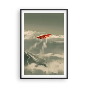 Poster in black frame - Fearless Pioneer - 61x91 cm