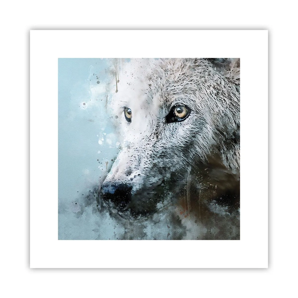 Poster - Meet Wolf Soul - 30x30 cm