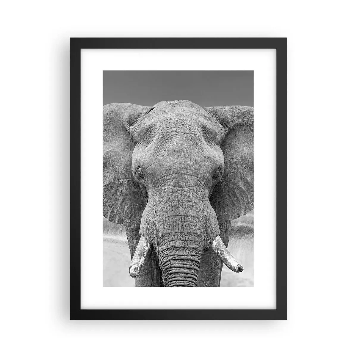 Poster in black frame - Welcome to My World - 30x40 cm