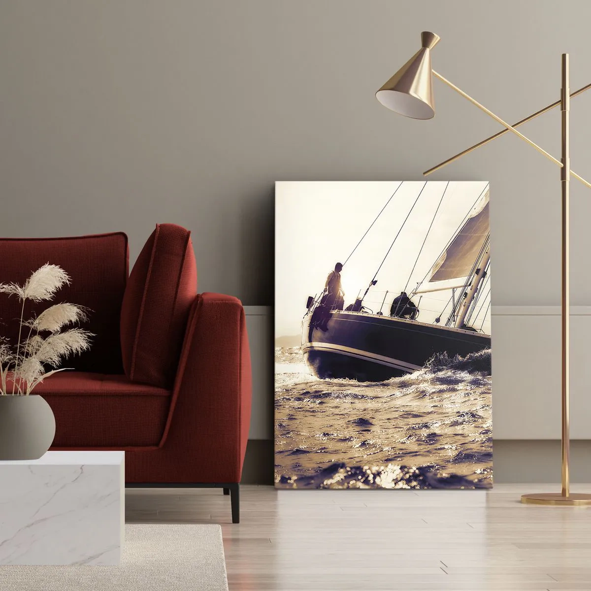 Canvas picture - Sail, Sailor - 80x120 cm