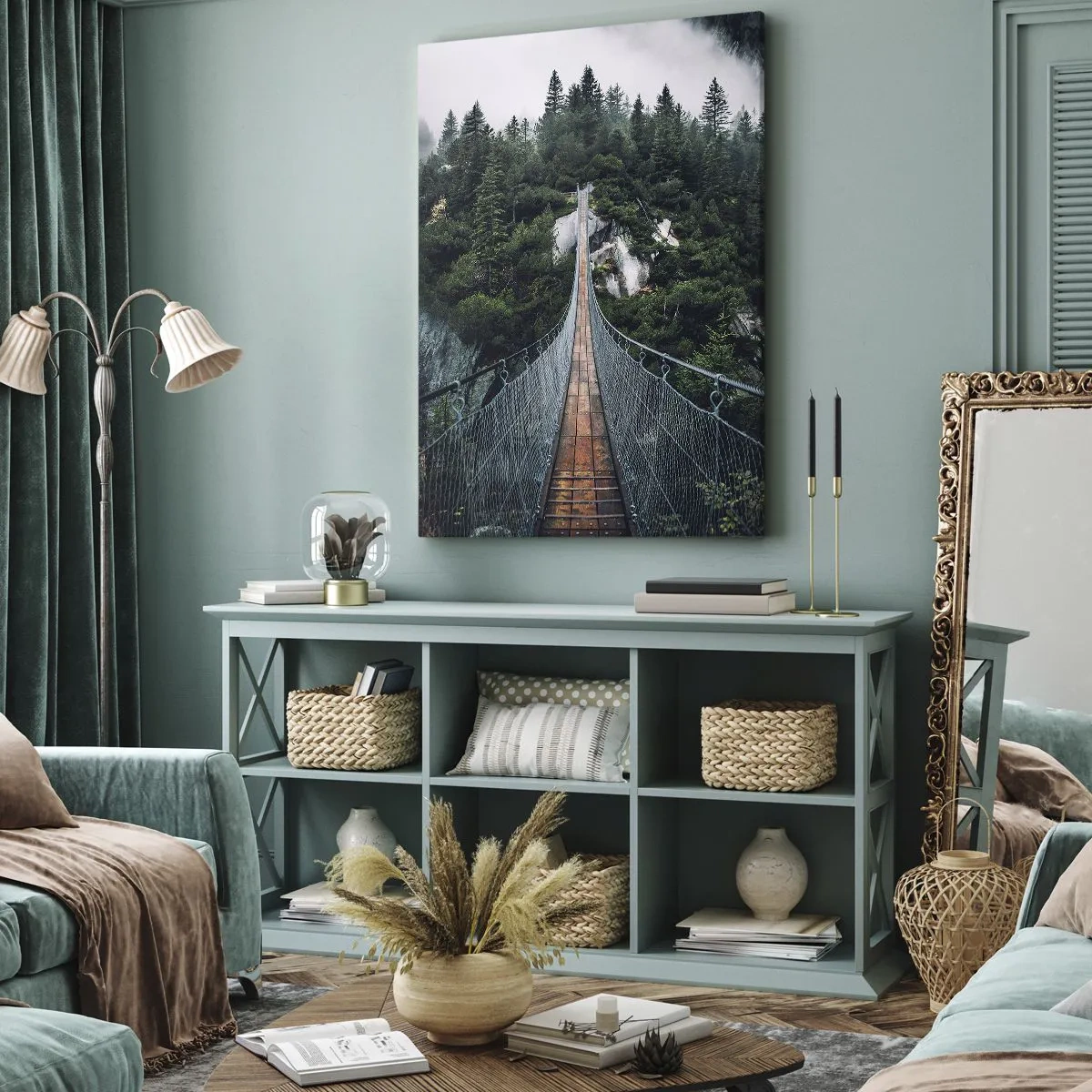 Canvas picture - Only for Eagles - 50x70 cm
