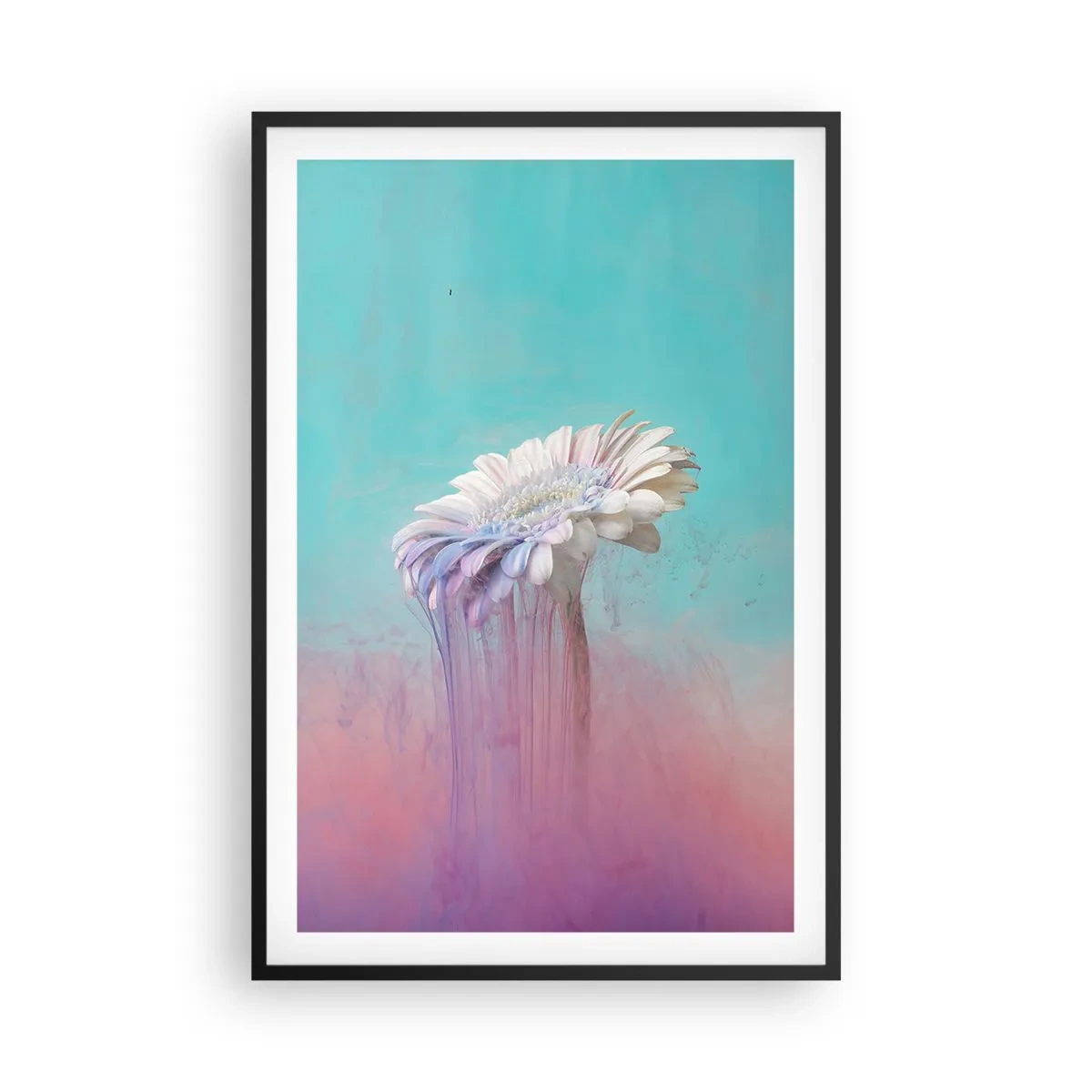 Poster in black frame - Afterlife of Flowers - 61x91 cm