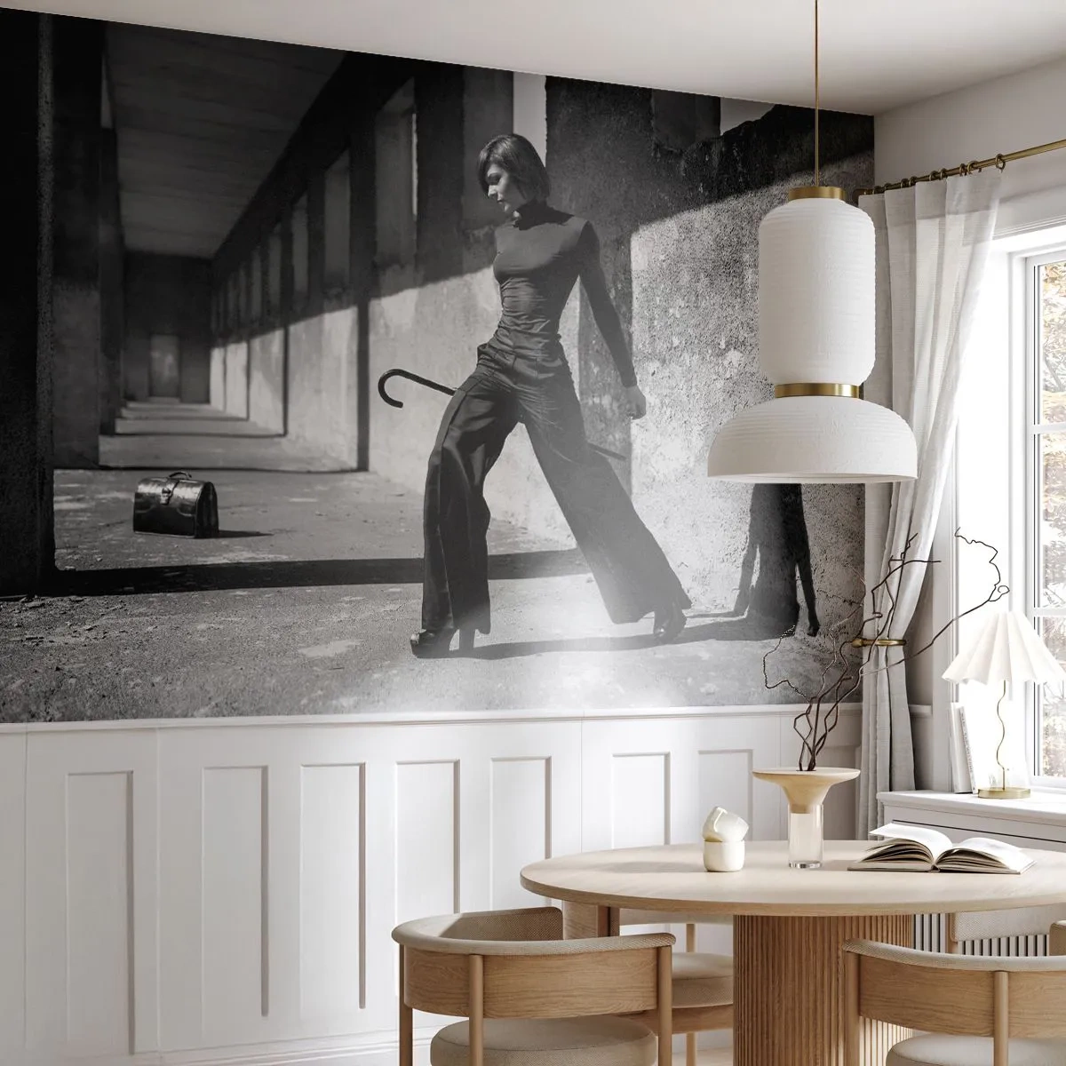 Photo Wallpaper Standard Eco - City Chic - Woman, Fashion, Model - 400x280 cm