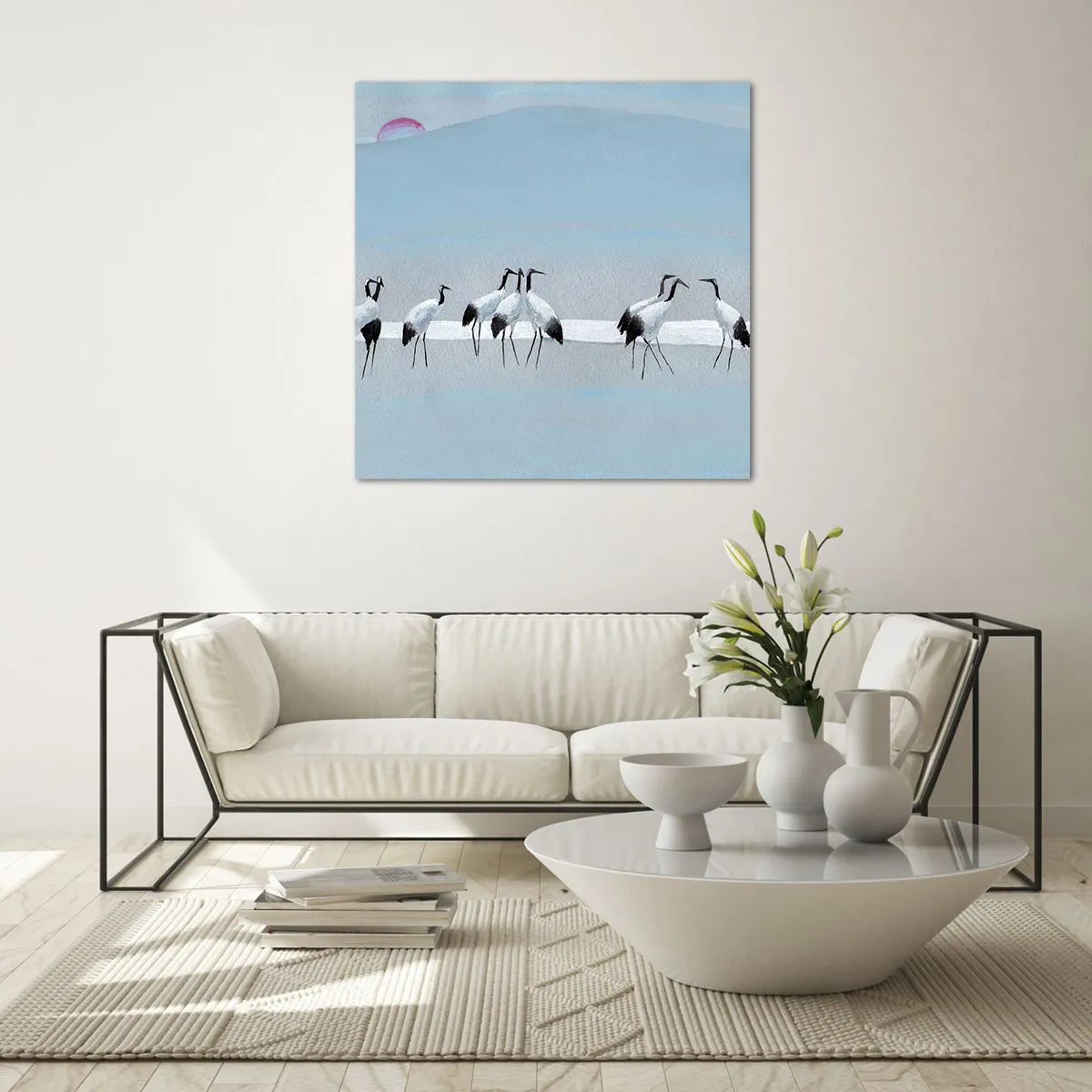 Glass picture - After a Hot Day - 70x70 cm