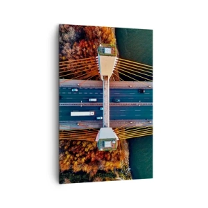 Canvas picture - Behind Seas and Oceans - 80x120 cm