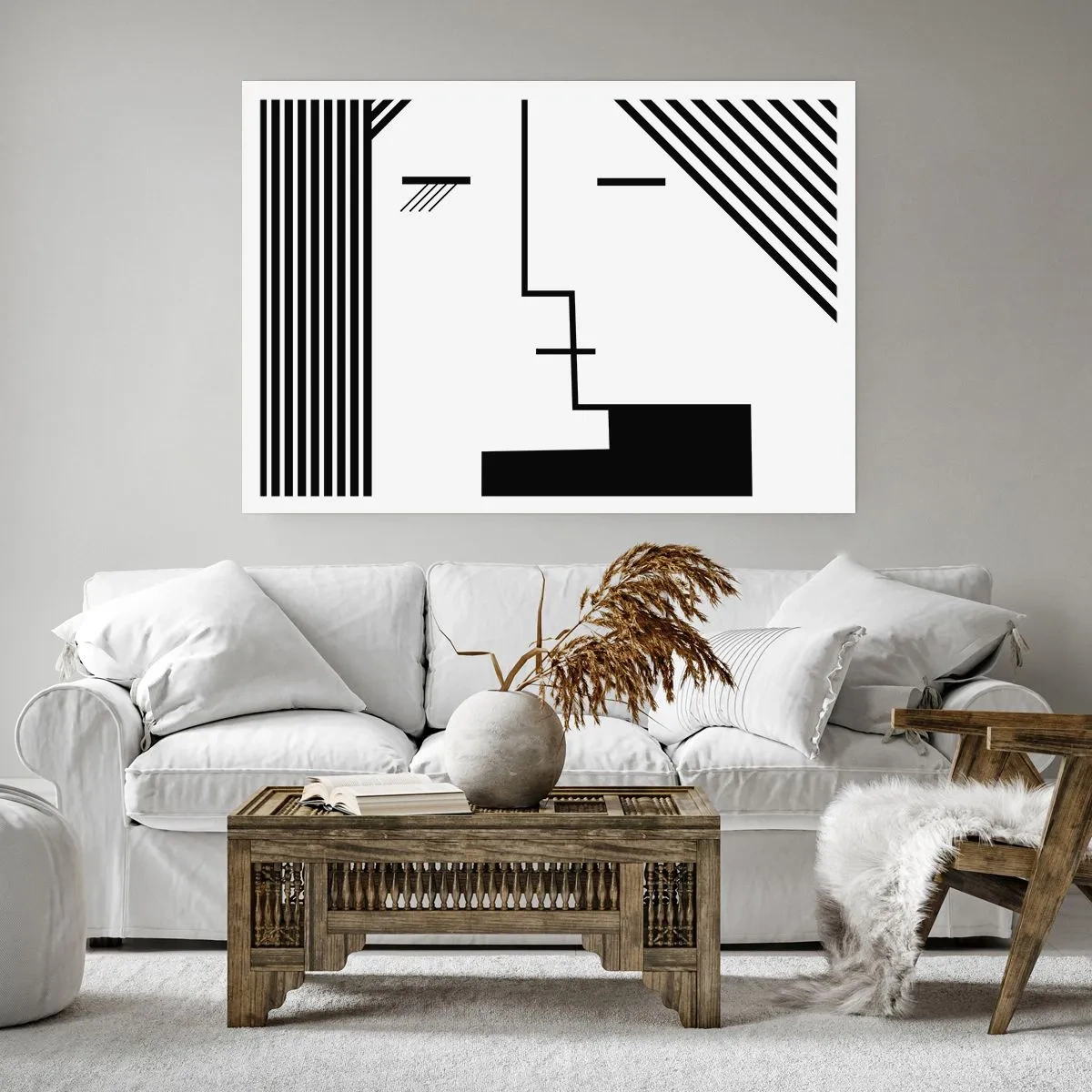 Poster - Simply a Kiss - 70x50 cm