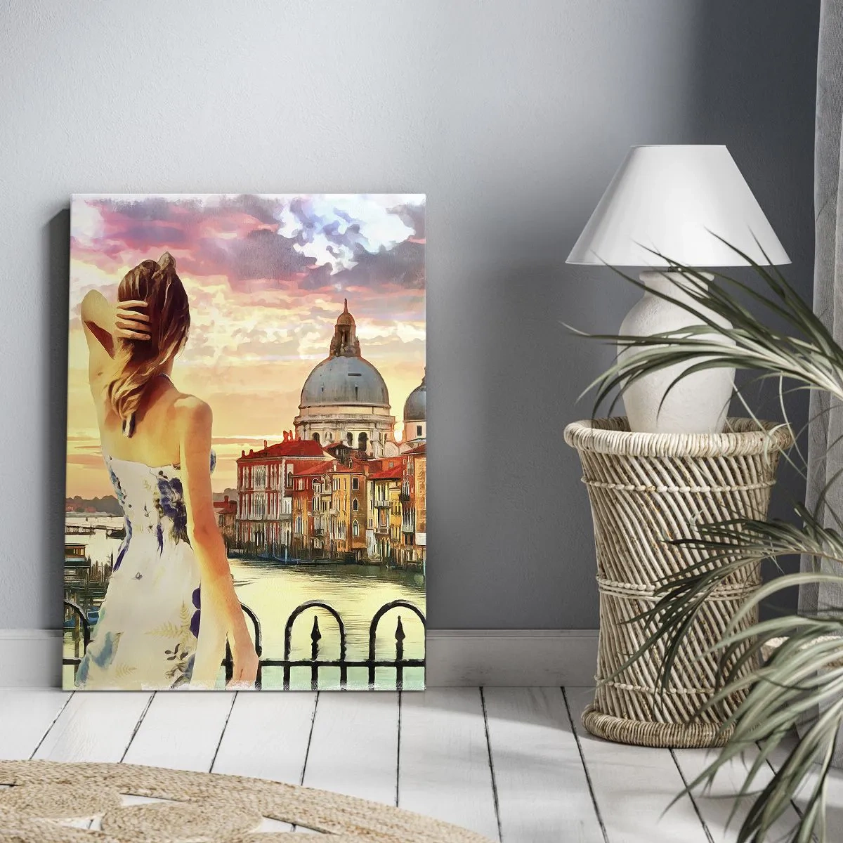 Canvas picture - Venice Adventure - 80x120 cm