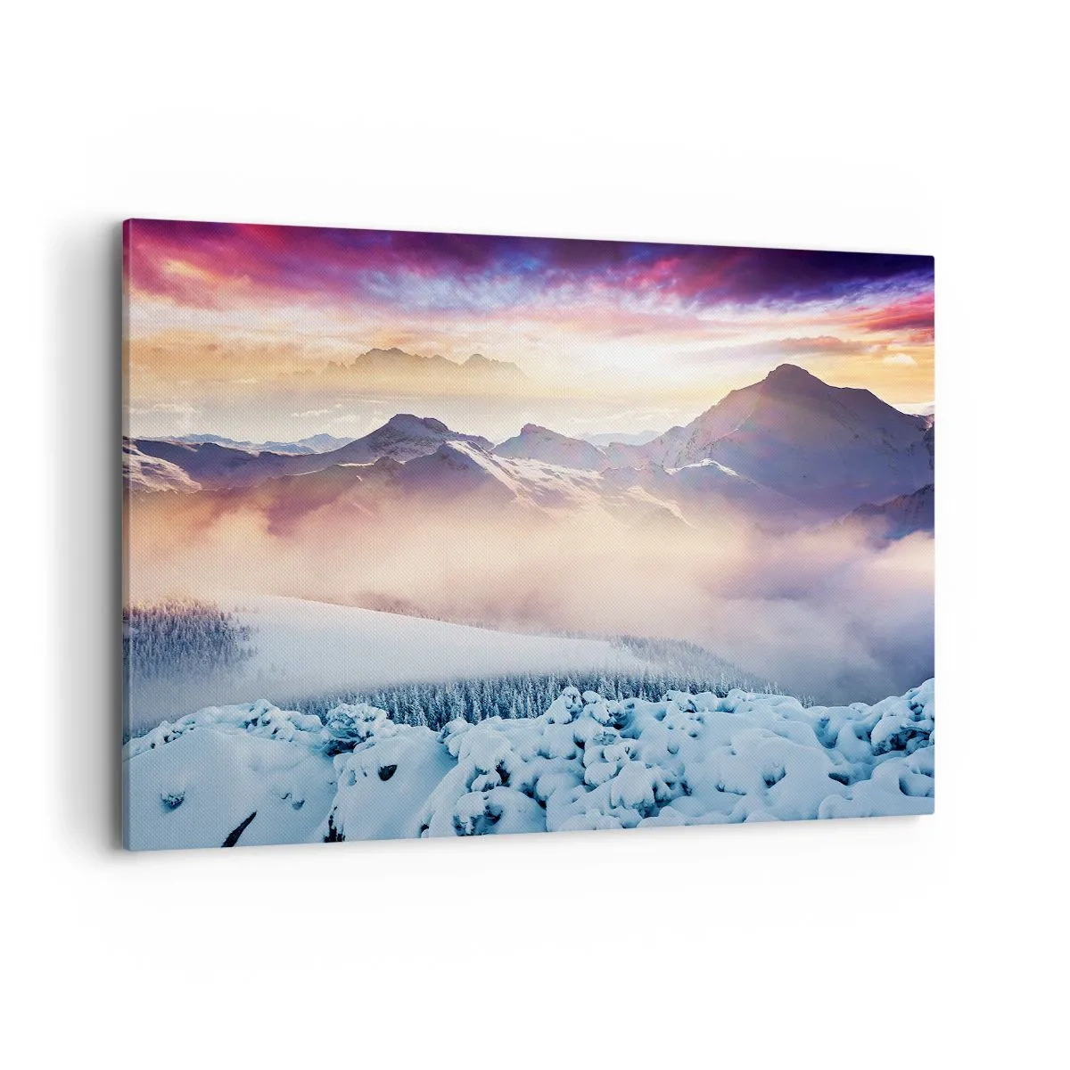 Canvas picture - Power and Purity of Nature - 120x80 cm