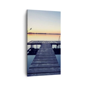 Canvas picture - It Was a Good Day - 45x80 cm