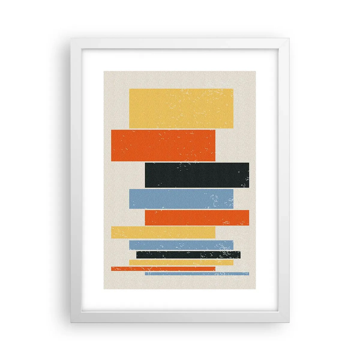 Poster in white frmae - Notation of Music - 30x40 cm