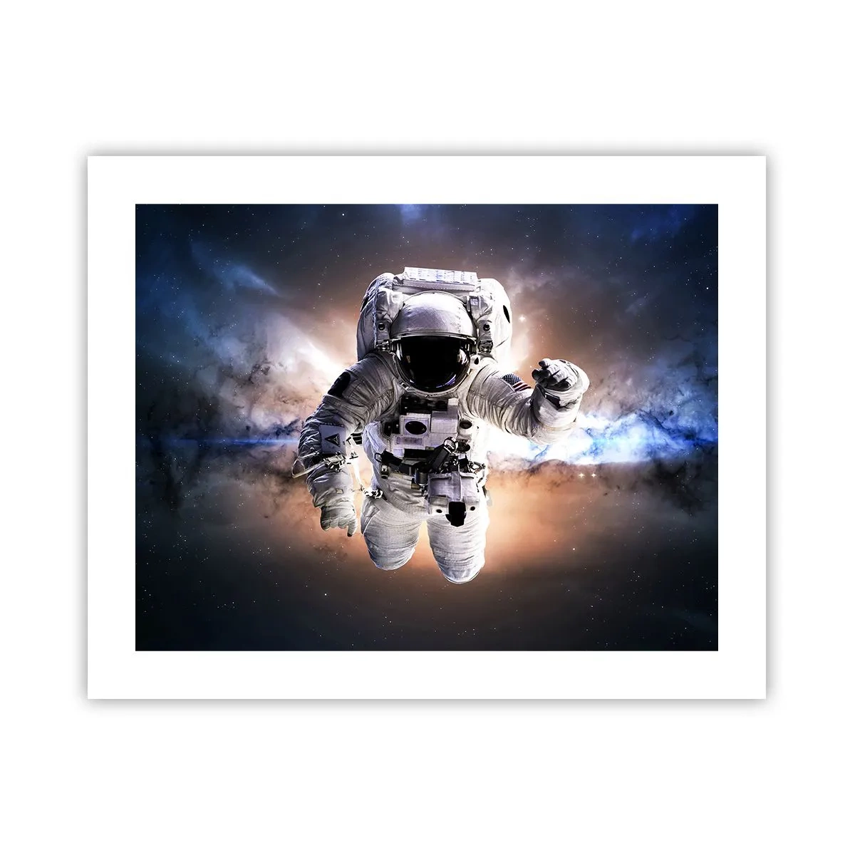 Poster - Greetings from Space - 50x40 cm