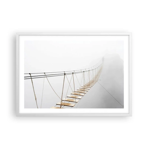 Poster in white frmae - Where Did He Take You? - 70x50 cm