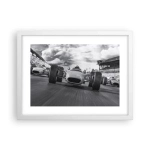 Poster in white frmae - There is Power! - 40x30 cm