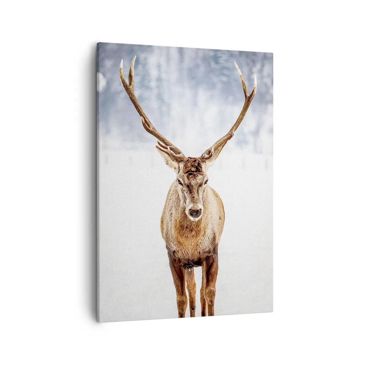 Canvas picture - Straight from Snowy Fog - 50x70 cm