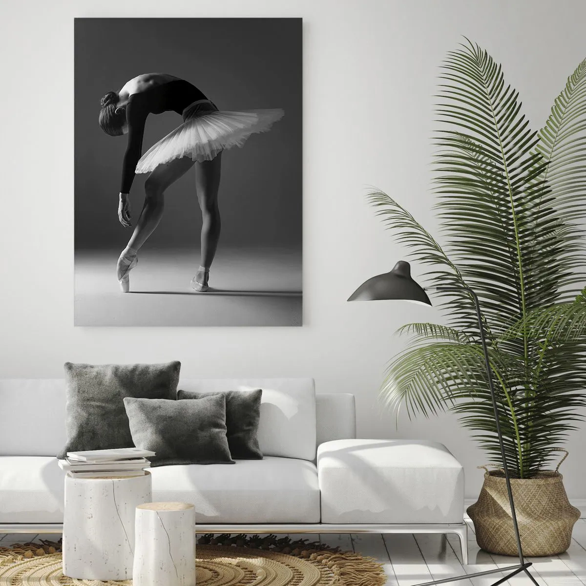 Glass picture - Belle Ballet Dancer - 70x100 cm