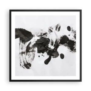 Poster in black frame - A Method in Madness? - 60x60 cm