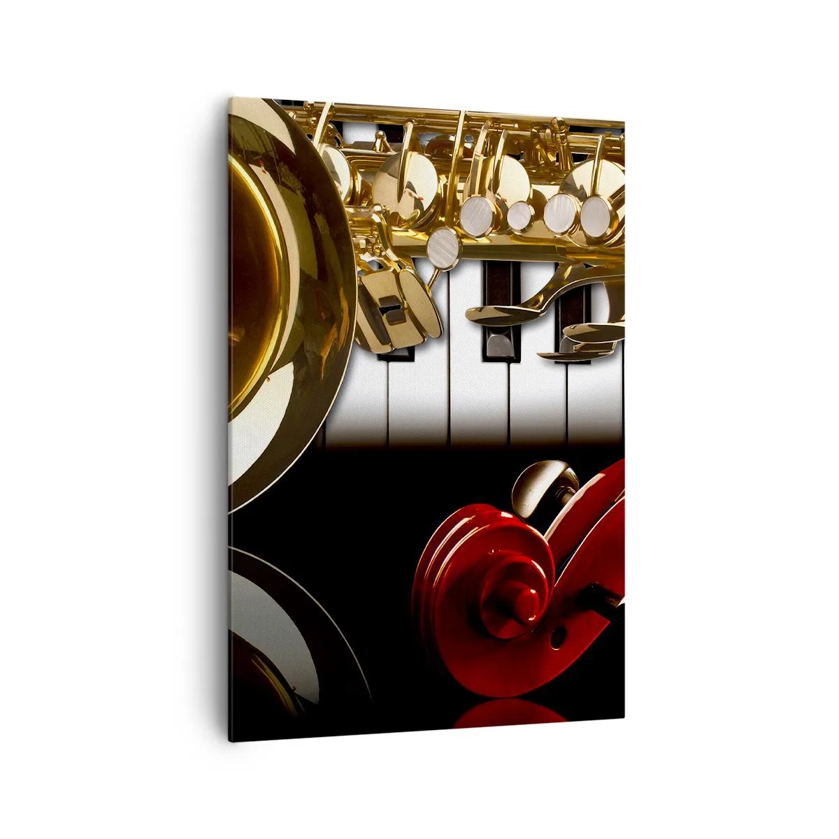 Canvas picture - Tin, Wood and Ivory - 70x100 cm