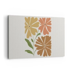 Canvas picture - Nature and Geometry - 100x70 cm