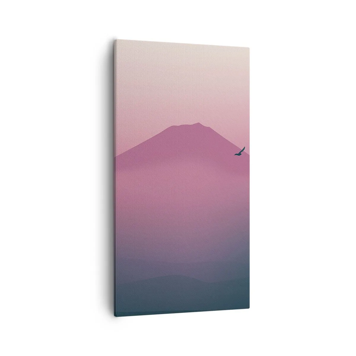 Canvas picture - Wanderers above Clouds - 55x100 cm