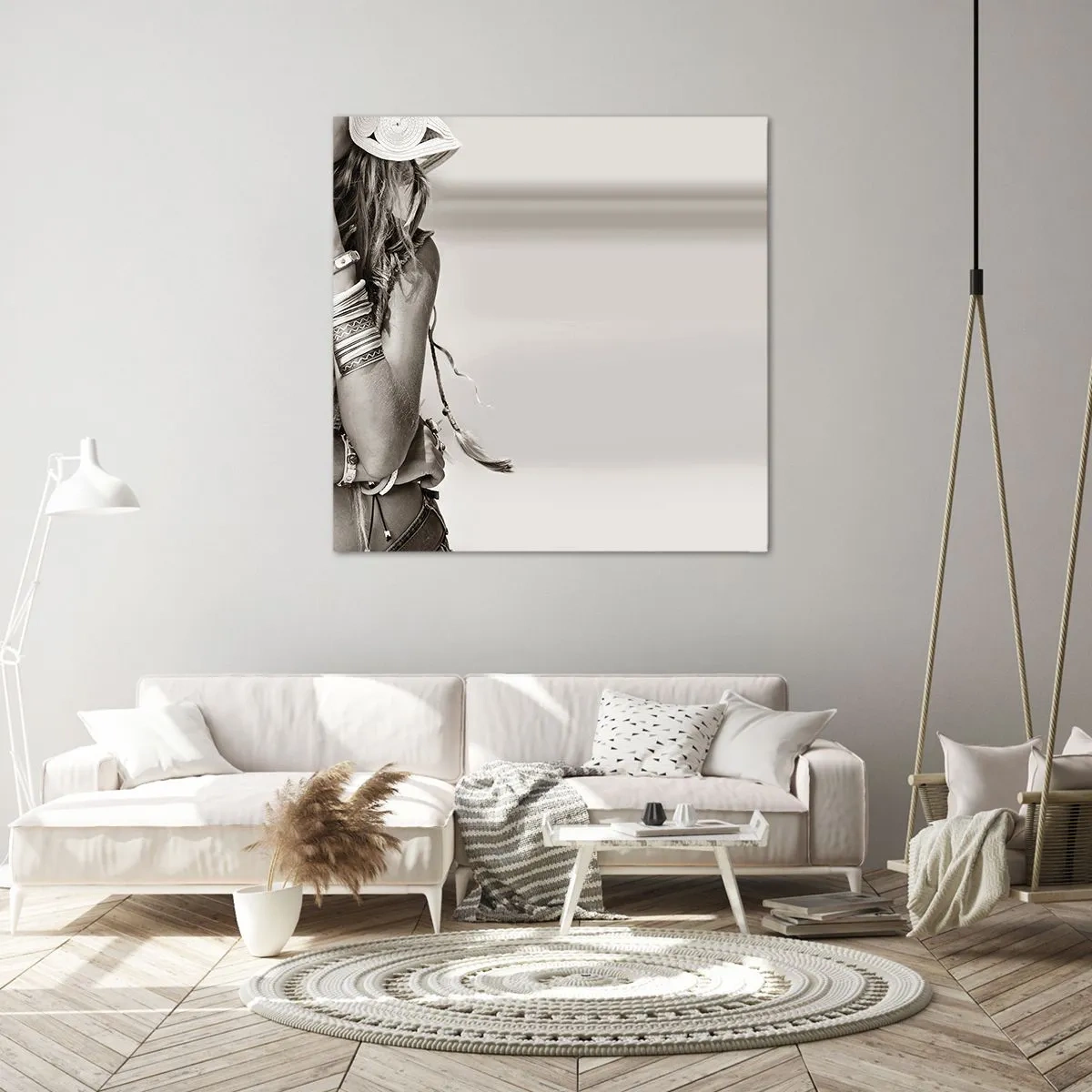 Canvas picture - Like a Girl - 50x50 cm