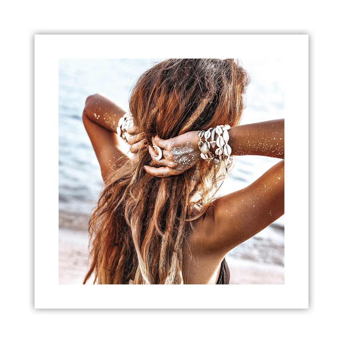 Poster - Sister of Water and Sun - 40x40 cm