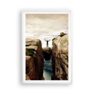 Poster in white frmae - How Am I?! - 61x91 cm