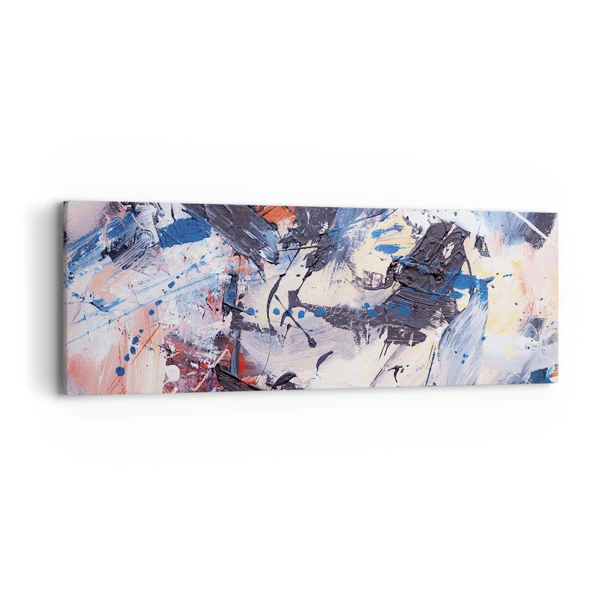 Canvas picture - Crazy Dance of Abstraction - 90x30 cm