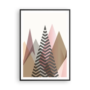 Poster in black frame - View of the Piramide - 70x100 cm