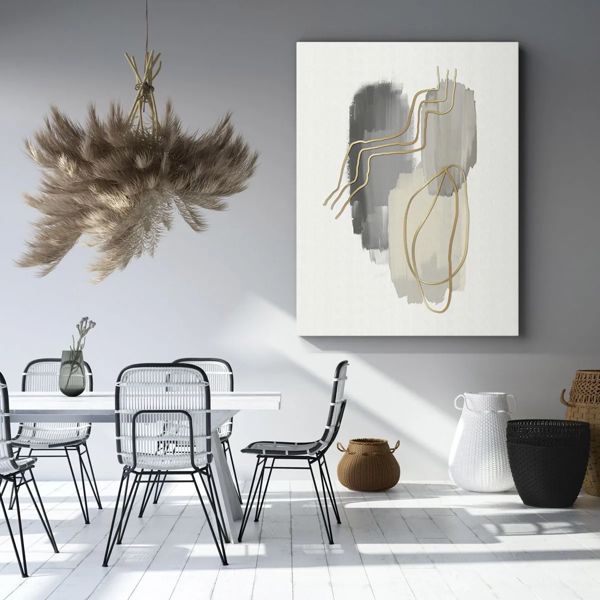 Canvas picture - Persistance and Movement - 45x80 cm