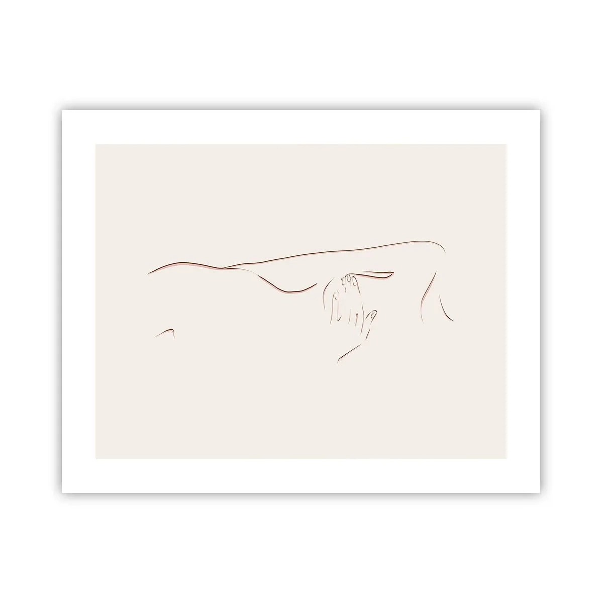Poster - Shape of Desire - 50x40 cm