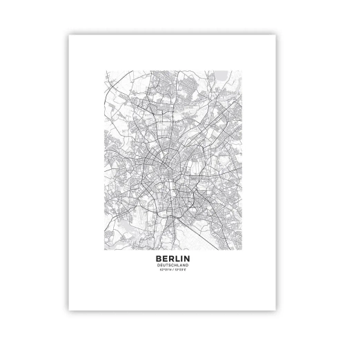 Poster - Flower of Berlin - 30x40 cm