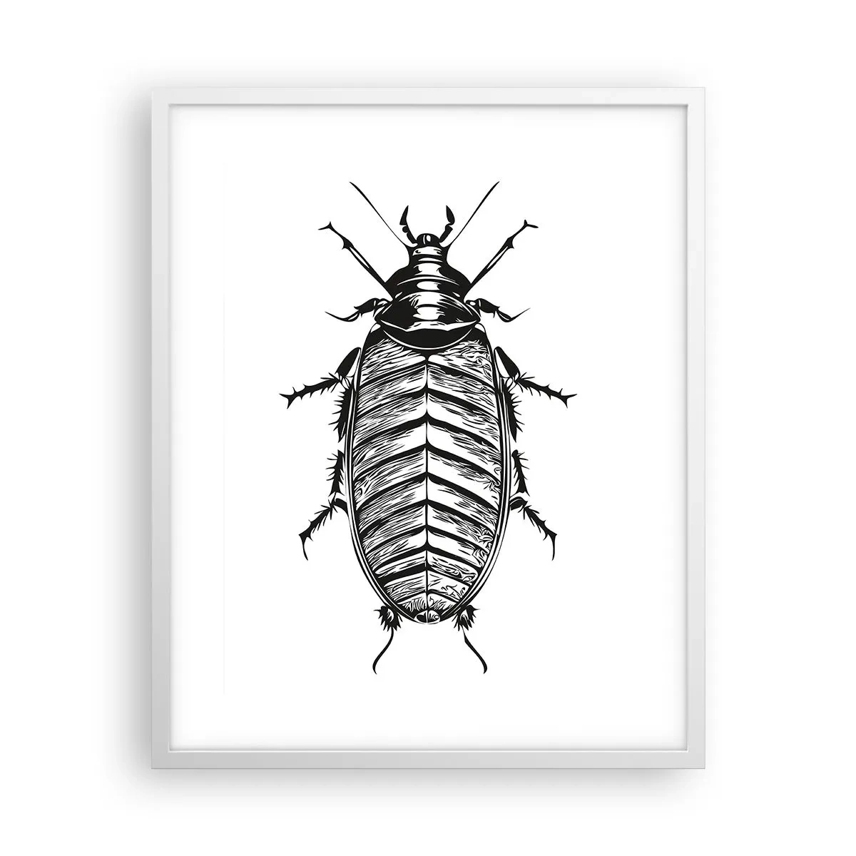 Poster in white frmae - What a Specimen - 40x50 cm