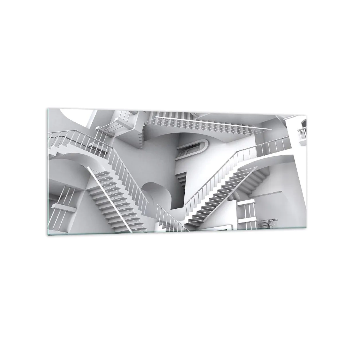 Glass picture - Paradoxes of Space - 120x50 cm