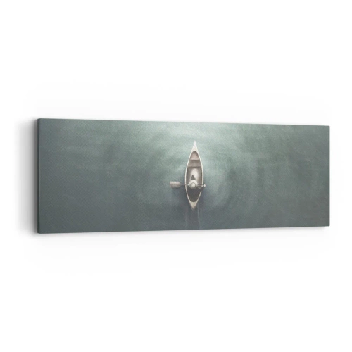 Canvas picture - Through Moon Lake - 90x30 cm