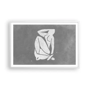 Poster in white frmae - Lost in Thoughts - 91x61 cm