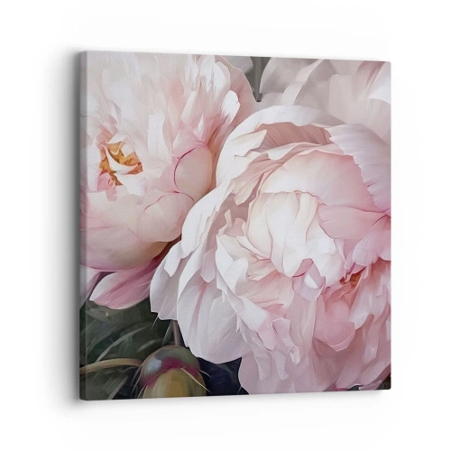 Canvas picture - Captured in Full Bloom - 30x30 cm