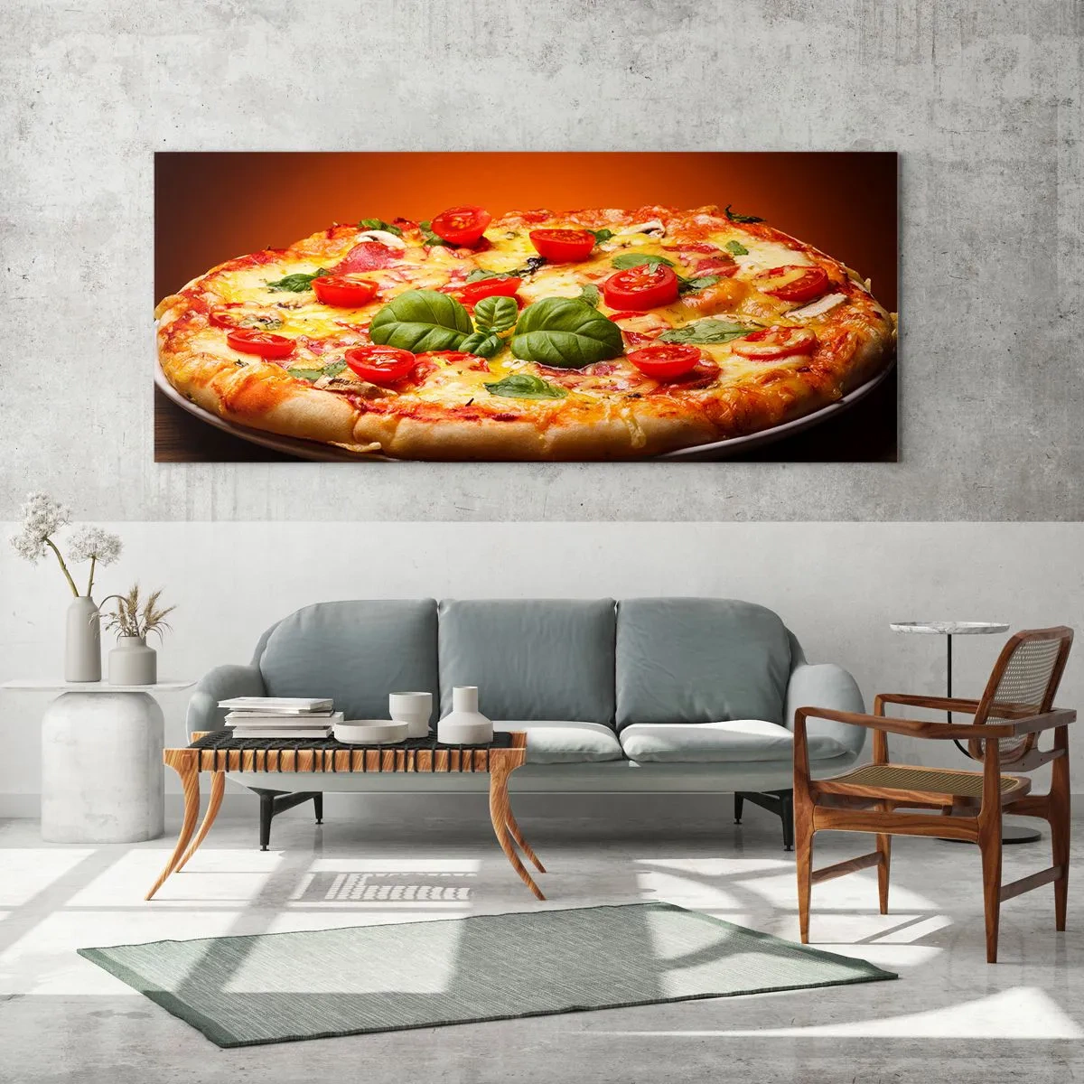 Glass picture - Mamma Mia! - 120x50 cm