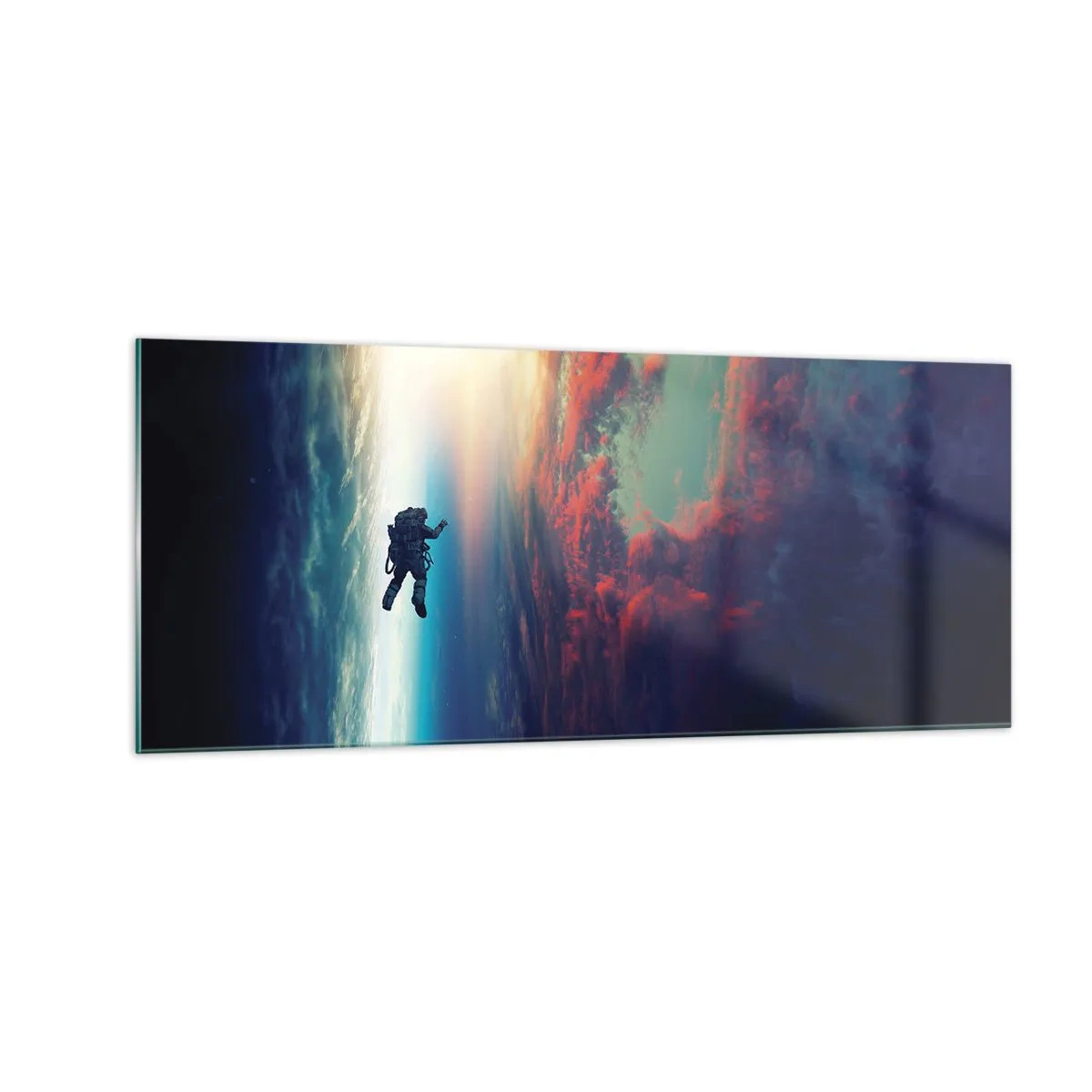 Glass picture - Confronting the Universe - 100x40 cm