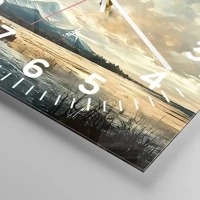 Clock face with numbers