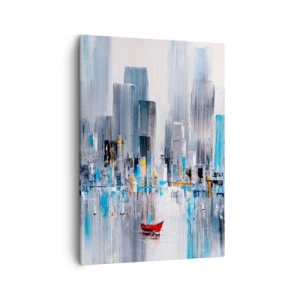 Canvas picture - Metropolis by the Bay - 50x70 cm
