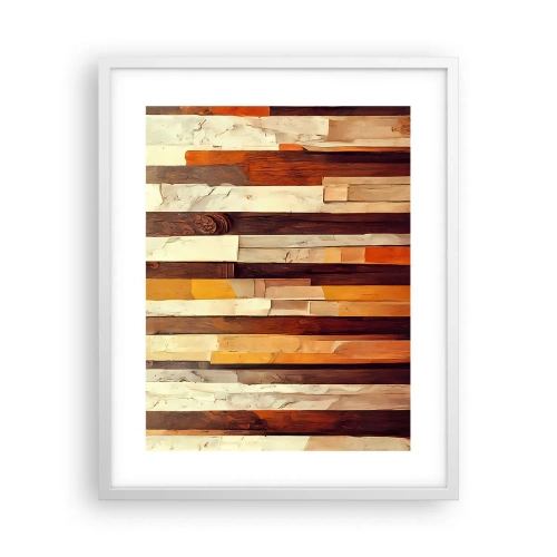 Poster in white frmae - Anthem of Forest Birds - 40x50 cm