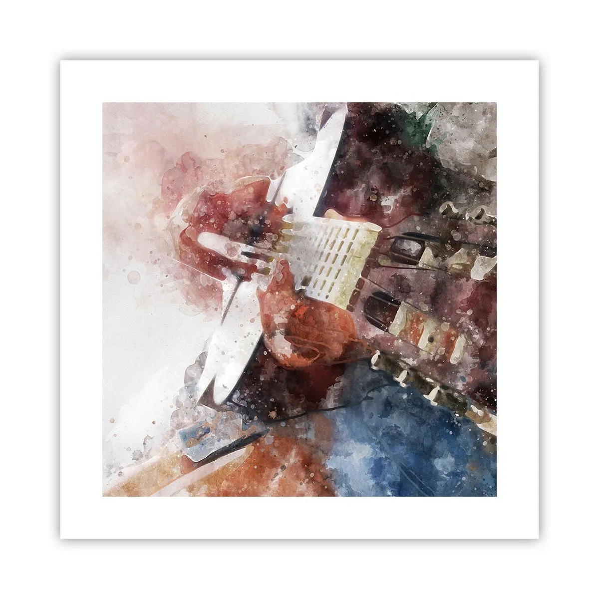 Poster - And What do You Think? - 40x40 cm