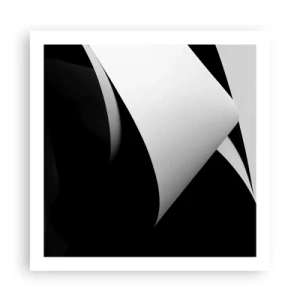 Poster - Planes of Light Emerging from the Shadow - 60x60 cm